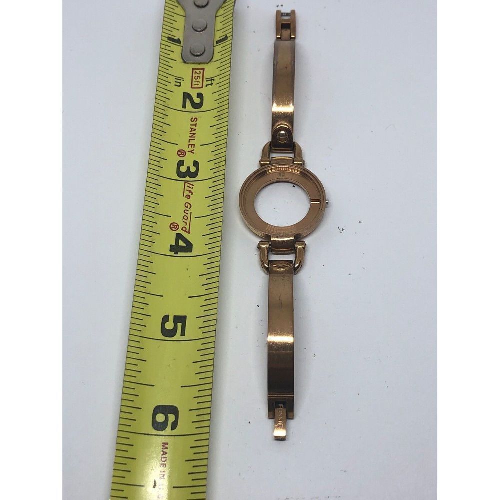 Authentic Fossil Watch Used Parts Band Case Stainless Steel Links 6mm Bb403
